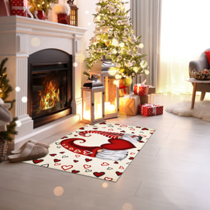 Tappeto Ingresso Arredo Natalizio Gnomi Lovely
