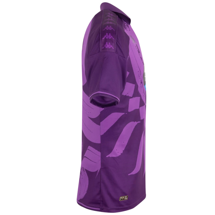 Maglie gioco Kappa Uomo Kombat Pro 2024 Valladolid Viola