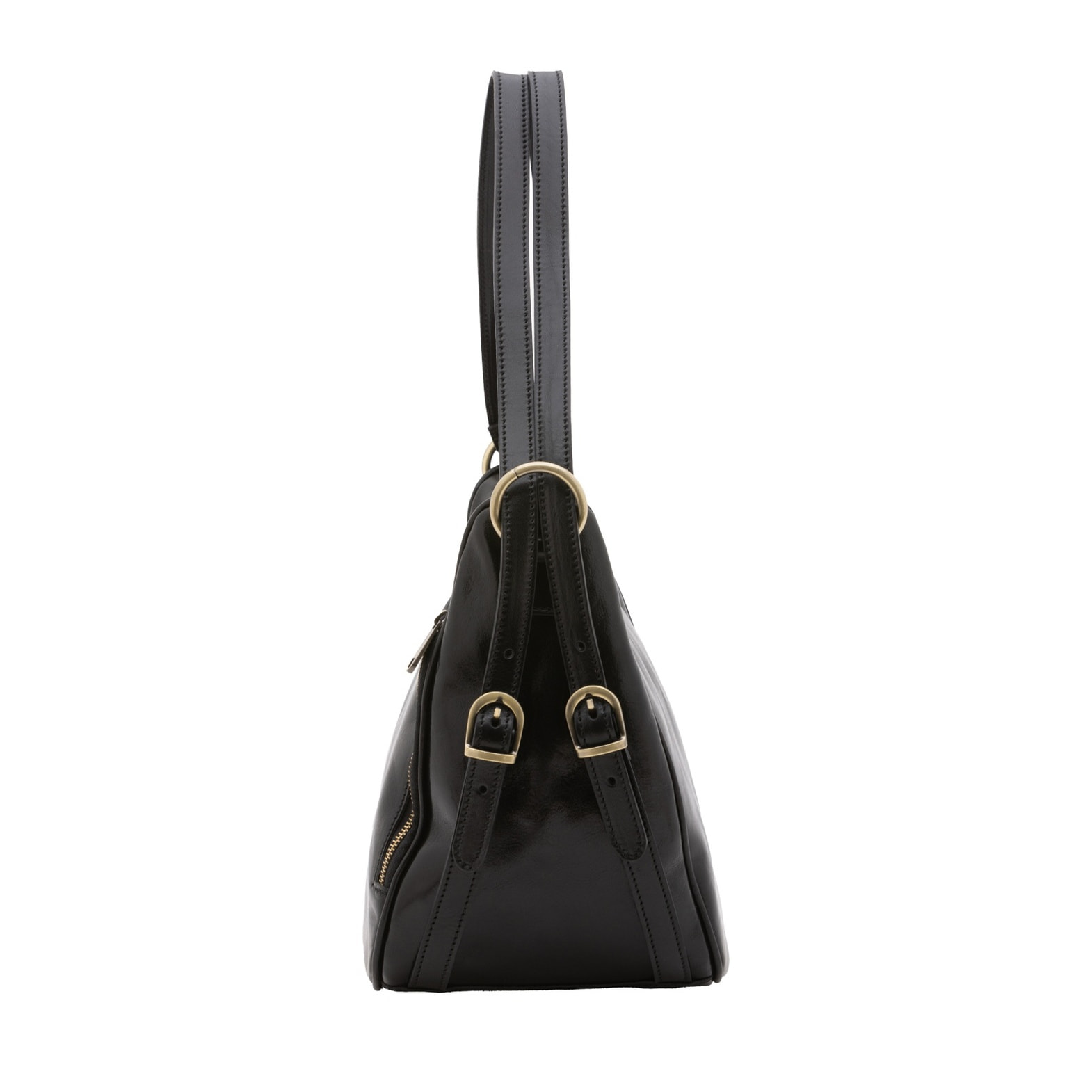 Borsa a spalla da donna - Modello False - Vera pelle - 31.0 x 28.0 x 20.0 cm