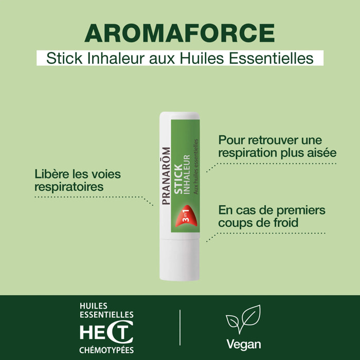 Pranarom - Stick inhaleur 3 en 1 - 1 ml