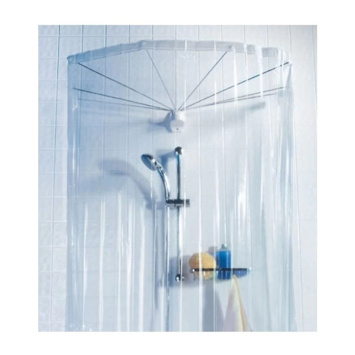 Rideaux de douche PEVA OMBRELLA 200x170cm Transparent Spirella
