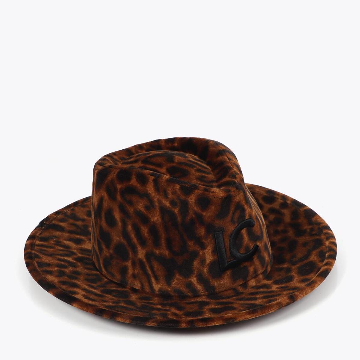 Cappello animal print