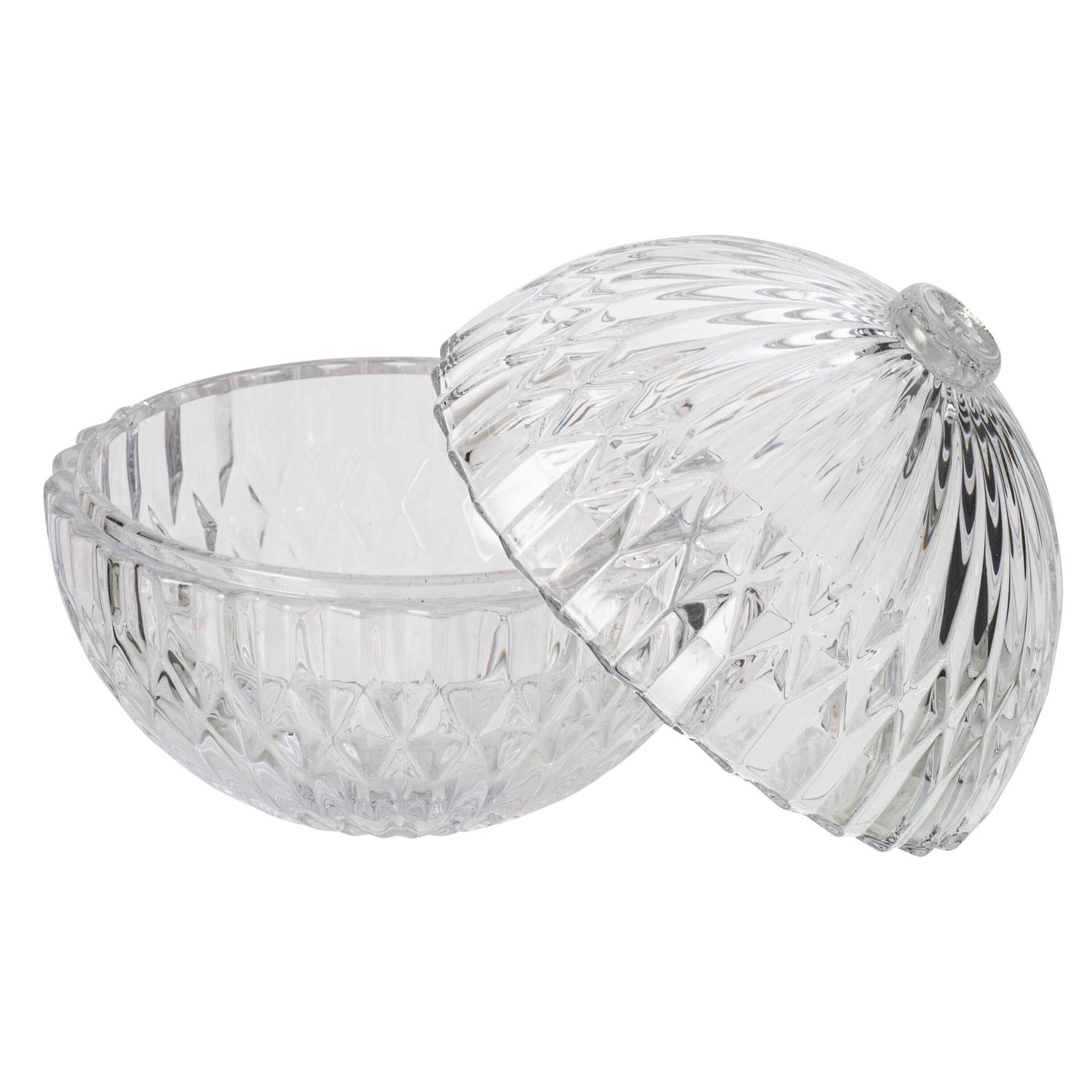 J-Line pot décoratif Ball - verre transparent