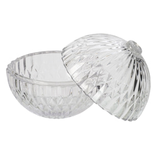 J-Line pot décoratif Ball - verre transparent