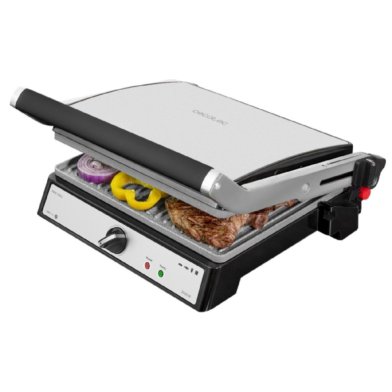 Cecotec Parrilla eléctrica Parrilla Eléctrica Rock'Ngrill Multi 2400 Ultrarapid