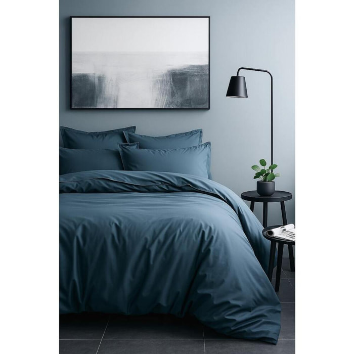 Parure Housse De Couette 3pcs 100% satin Coton 70fils Horizon