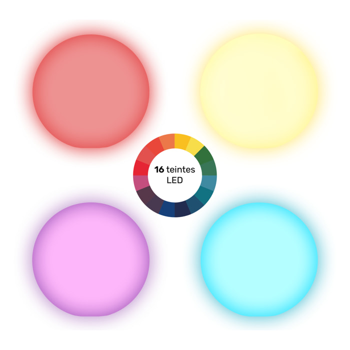 Boule lumineuse LED Ø 40cm multicolore ADHARA