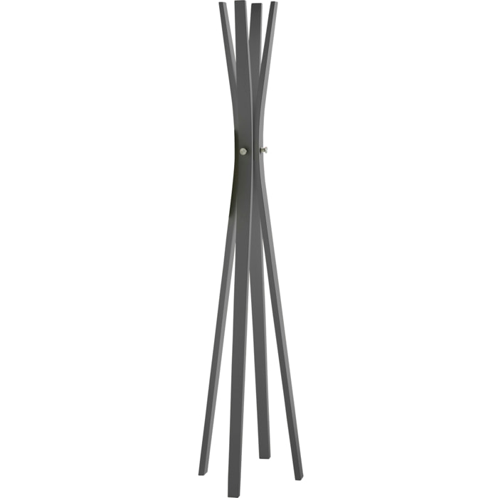 Perchero Naturaleza madera haya gris 182x42x42 cm