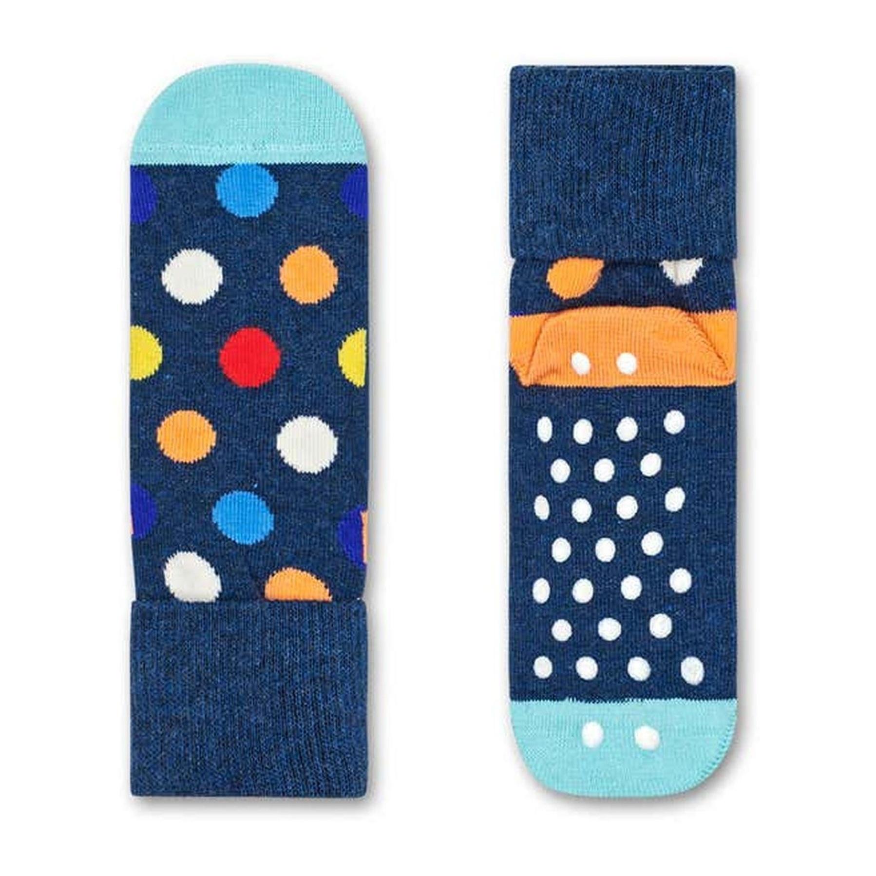 Calcetines 2-pack kids big dot anti-slip