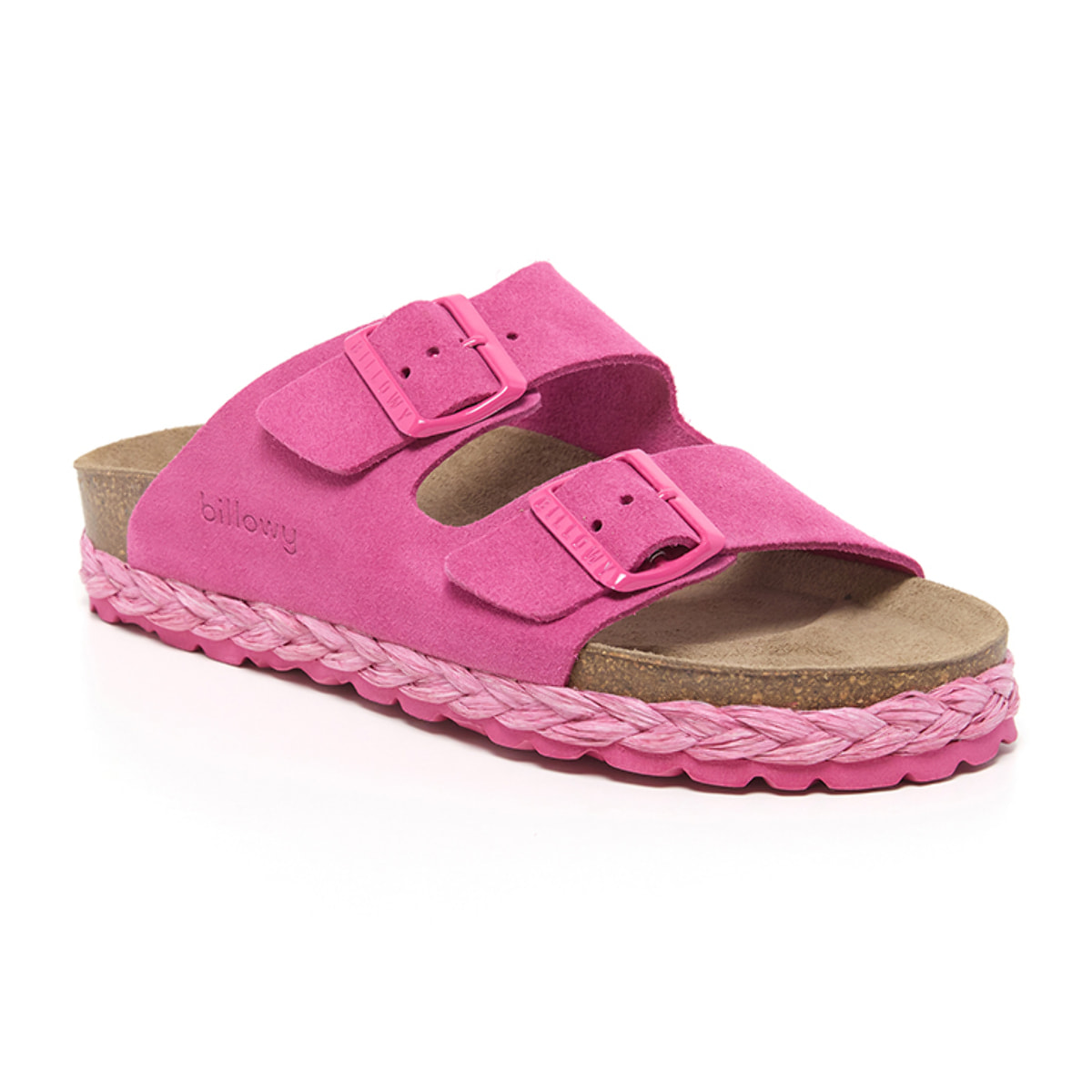 SANDALO CON ZEPPA BILLOWY ROSA