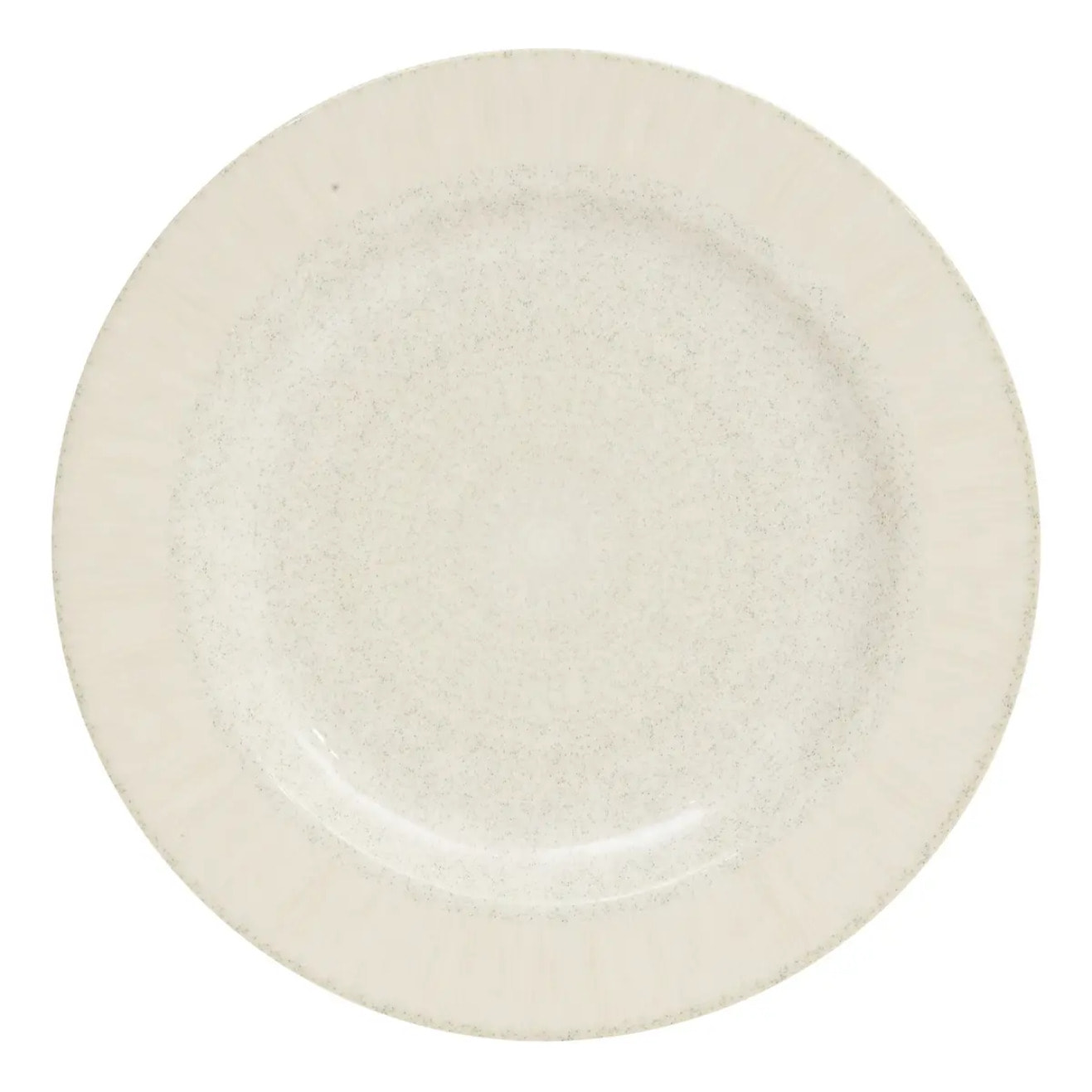 Assiette plate Solene D28cm beige