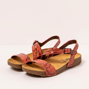 Sandalias 1045S SNAKE TEJA/ I BREATHE color Teja