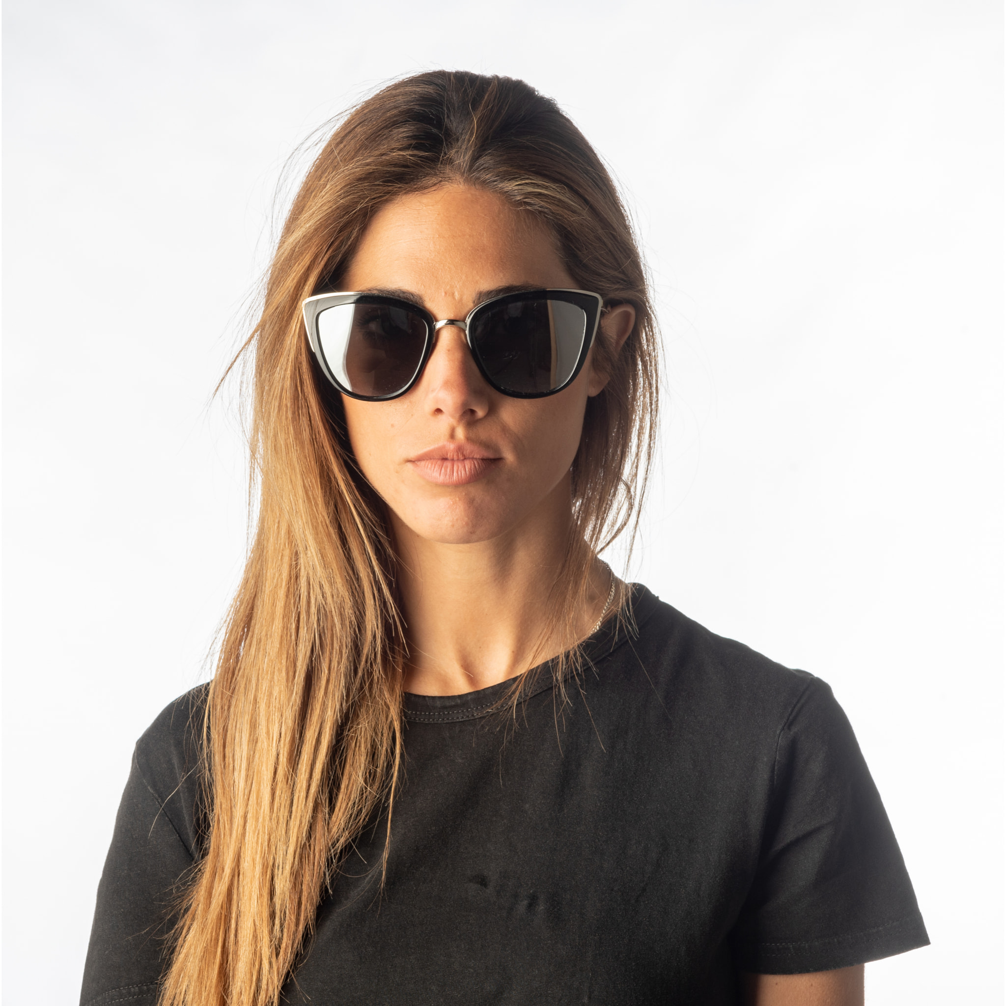 GAFAS DE SOL OCEAN CAT EYE de color Marron