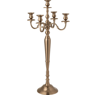 J-Line bougeoir - aluminium - couleur or rosé - large