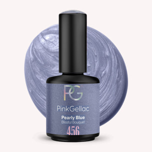 Vernis semi-permanent - 456 Pearly Blue - 15 ml