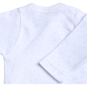 Body bebé manga larga cuello puntilla