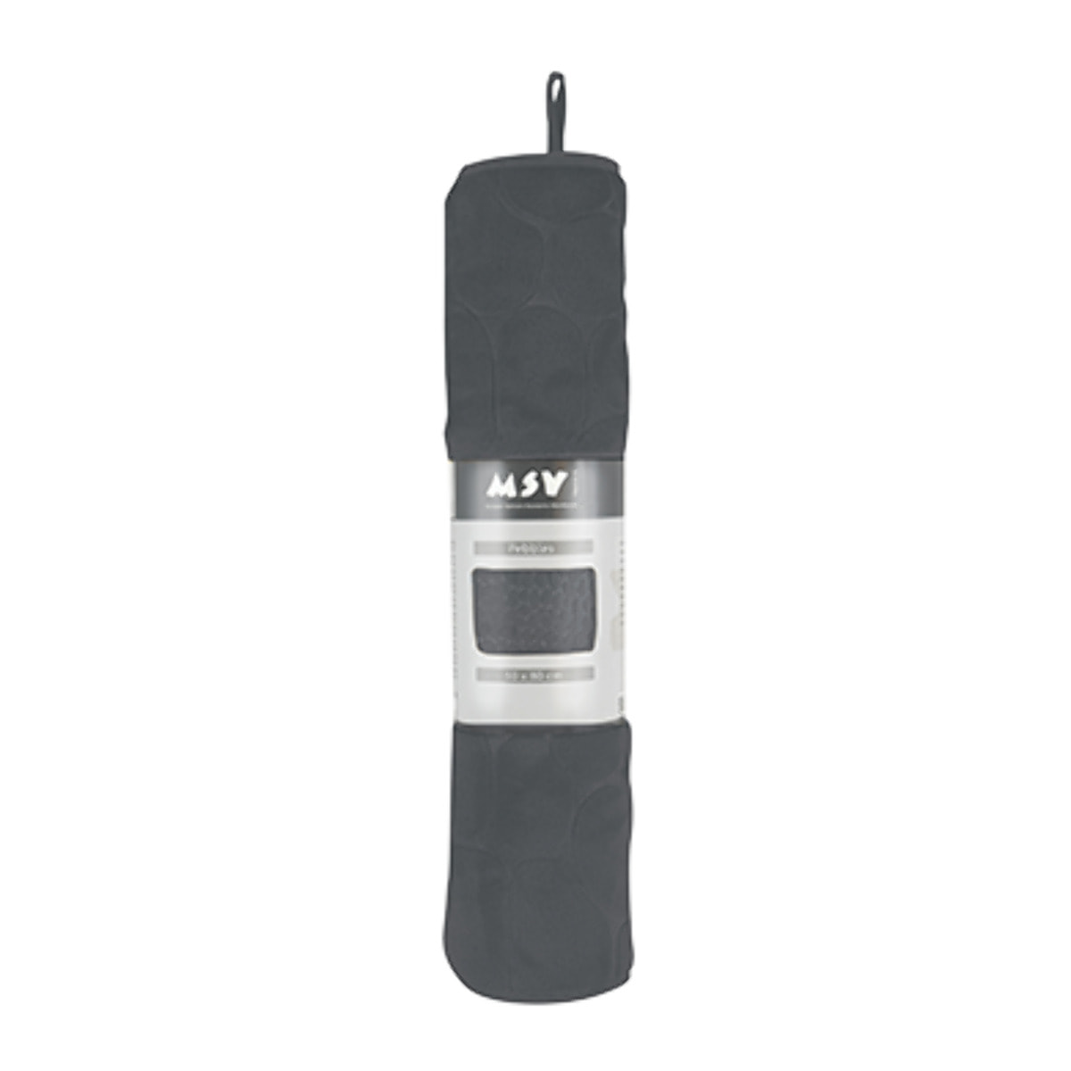 Tapis de bain Microfibre PEBBLE Gris Foncé MSV