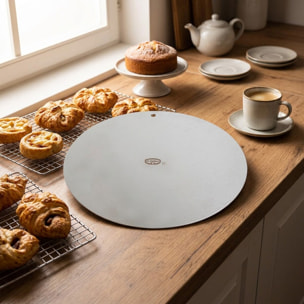 Plateau de présentation pour gâteau rond en inox Dr.Oetker Divers
