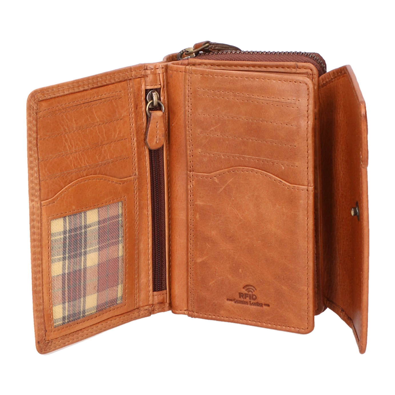 portafoglio unisex In Vera pelle Made in India 14x9x3 cm