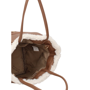 Borsa a mano da donna - Modello Zelia Prime - Pelle vegana PU - 19.0 x 16.0 x 16.0 cm