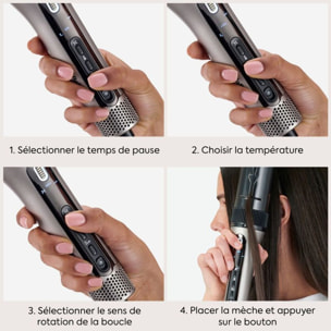 Fer à boucler BABYLISS automatique Style Secret Air C6688E