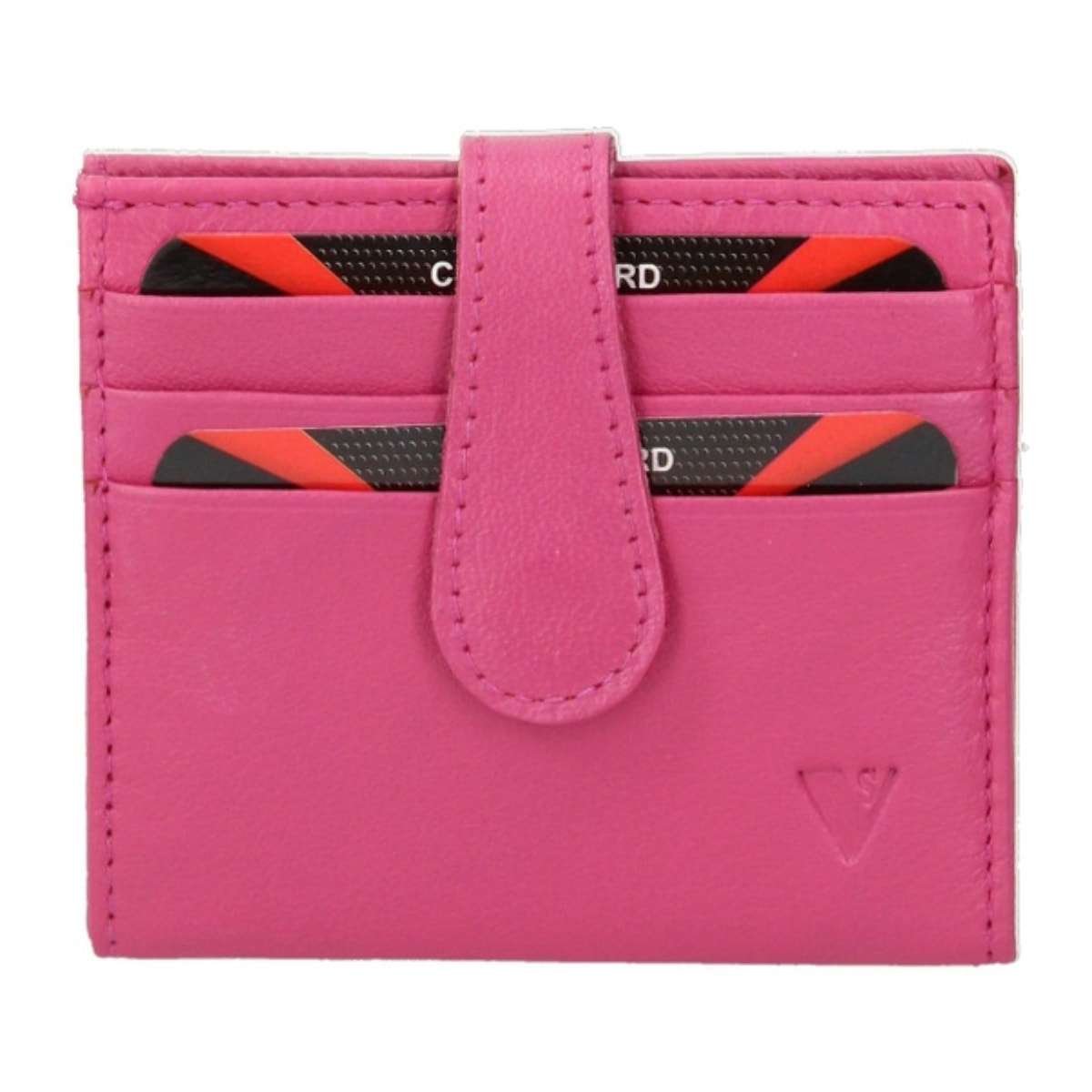 Portafoglio uomo in vera pelle - Modello False - Casual - 9.5 x 8.0 x 1.5 cm