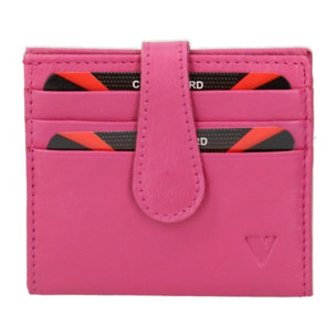 Portafoglio uomo in vera pelle - Modello False - Casual - 9.5 x 8.0 x 1.5 cm