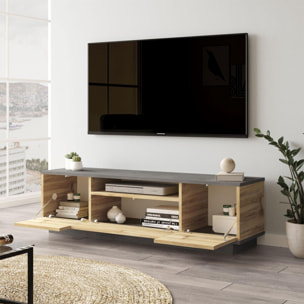 Mueble Luvio Tv 3 Puertas 140 cm