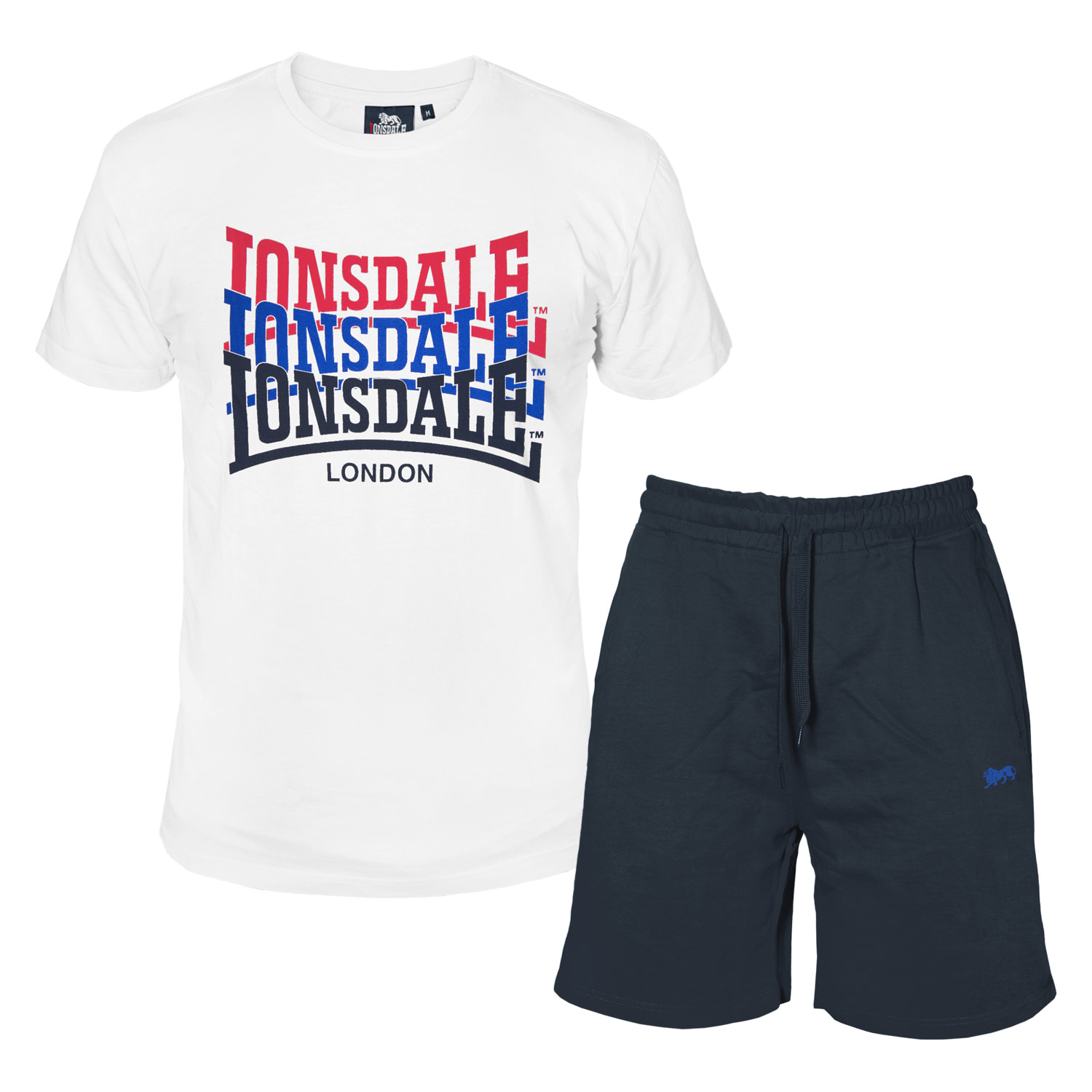 Completo Set Uomo LONSDALE Cotone Corto