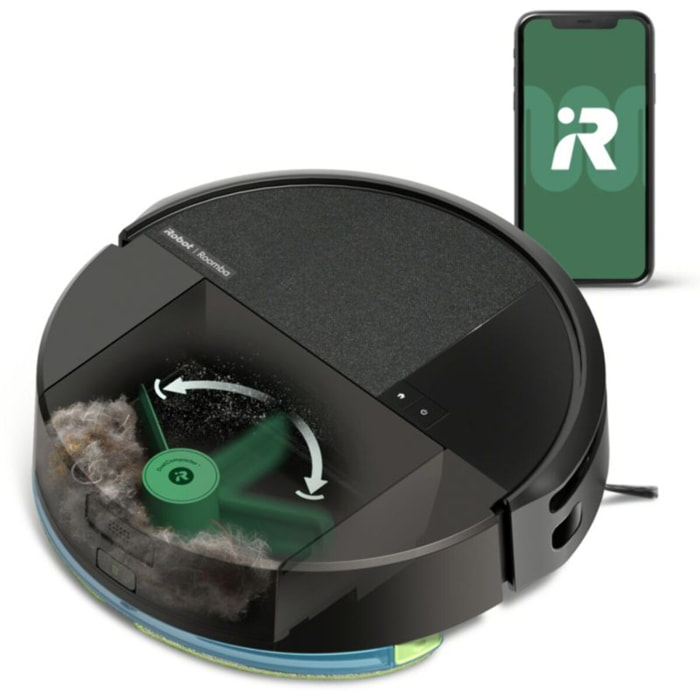 Robot Aspirateur Laveur IROBOT Roomba 205 Combo DustCompactor L121040