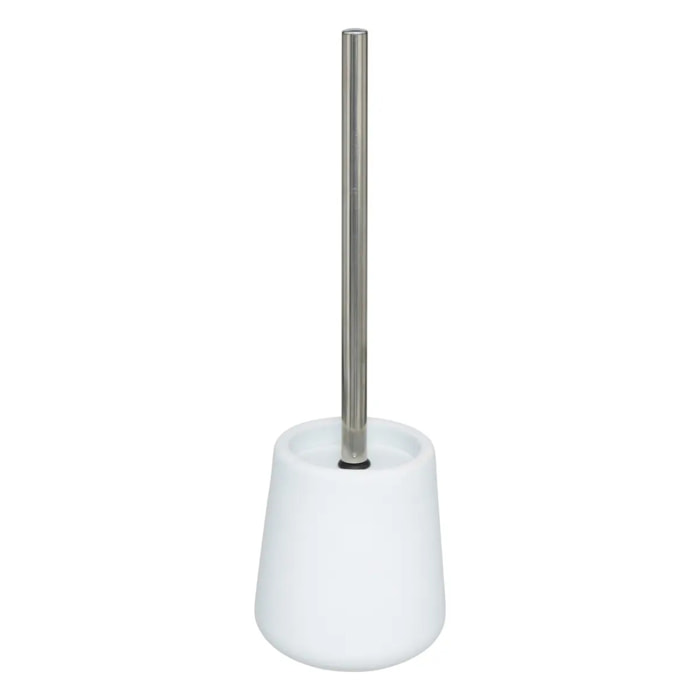 Brosse WC céramique "Colorama" blanc coton