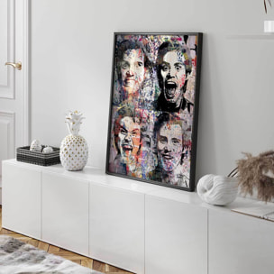 Affiche art tableau Jim carrey the mask Affiche seule