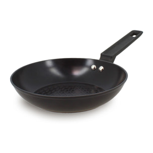 Poêle antiadhésive en aluminium noir 20cm - tous feux FIRST