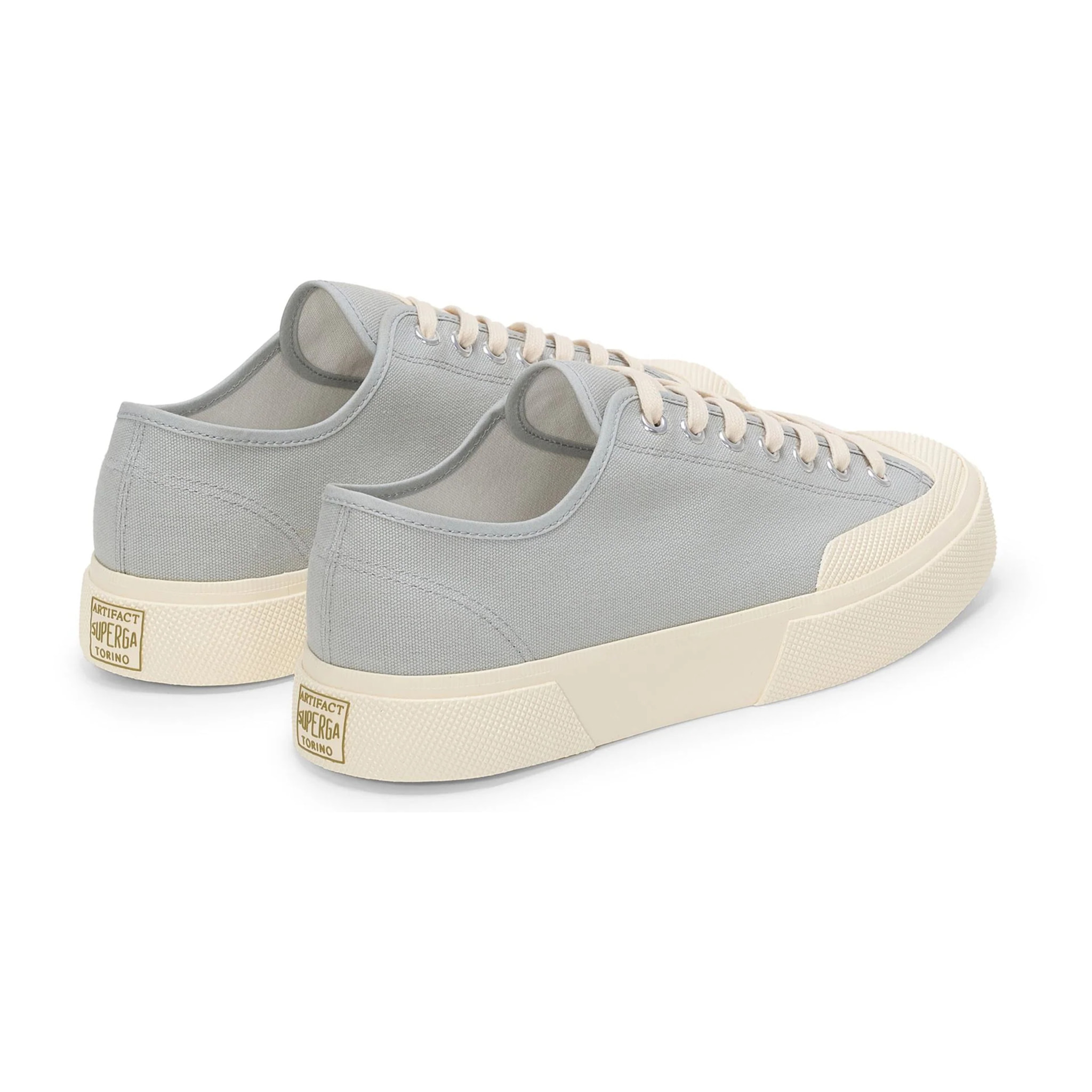Superga - Zapatillas Unisex Gris - 2432 WORKS LOW CUT COTTON CANVAS