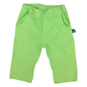 PANTALONE CANVAS VERDE BRILLANTE