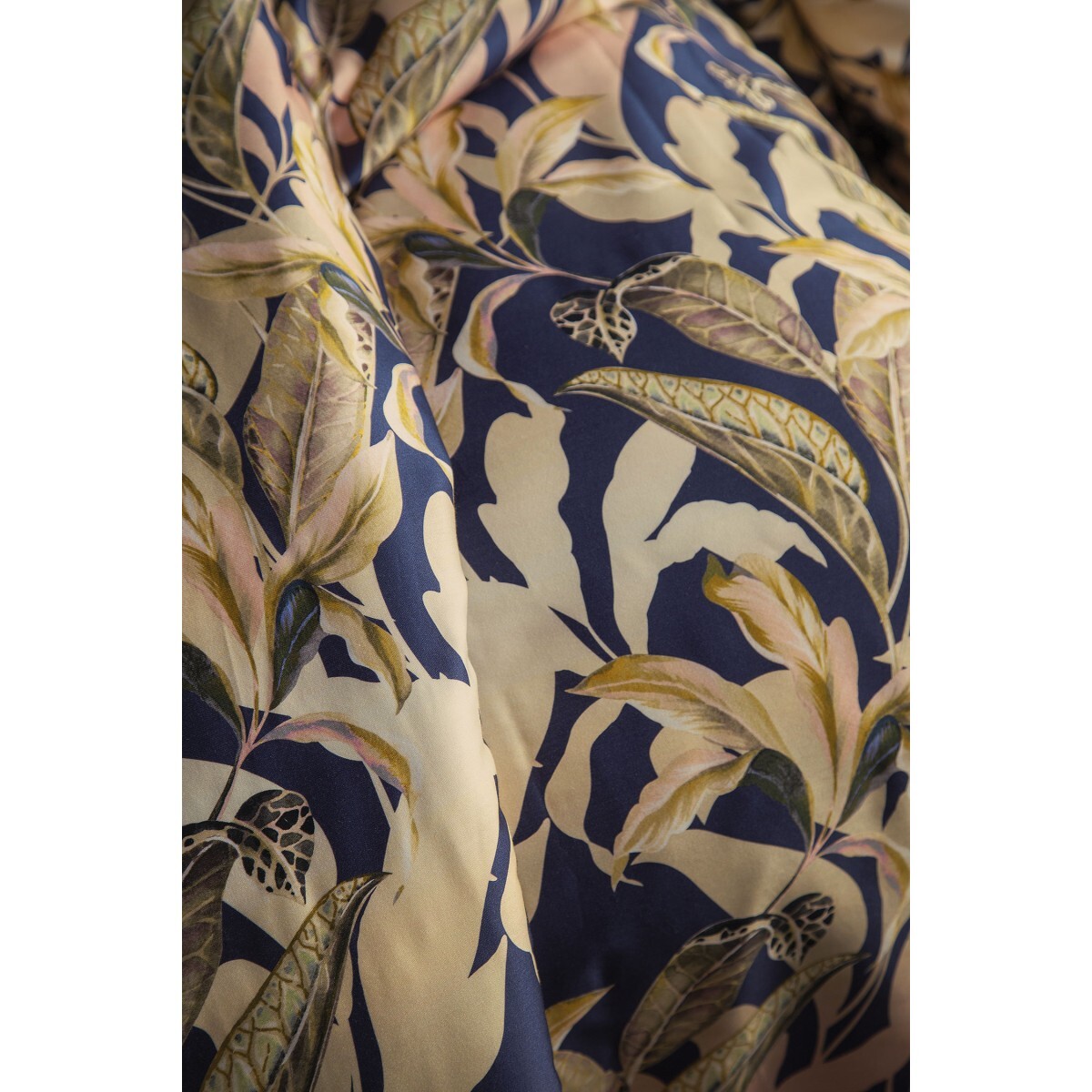 Parure housse de couette et taies oreiller 100% Satin de Coton imprimé