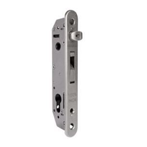 Serrure à encastrer Inox à crochet LOCINOX pour profil de 50 mm - FIFTYLOCK