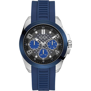 Reloj Guess W1050G1 Hombre Analogico Cuarzo con Correa de Caucho