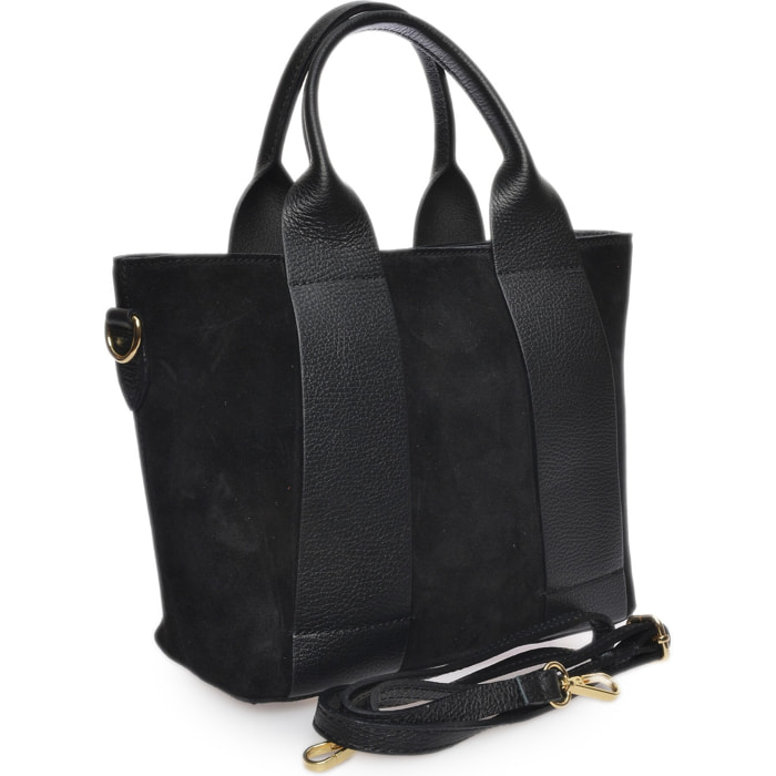 Borsa a mano Anna Luchini Nero