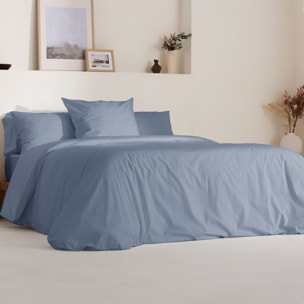 Housse de couette nordique bleue