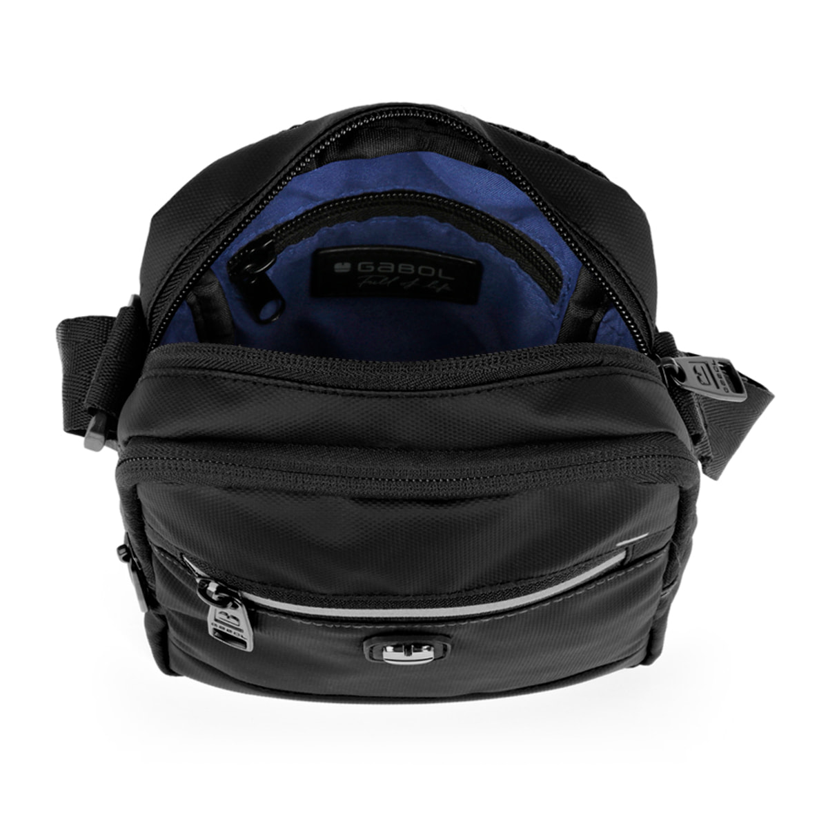 Bandolera Flash con dos compartimentos