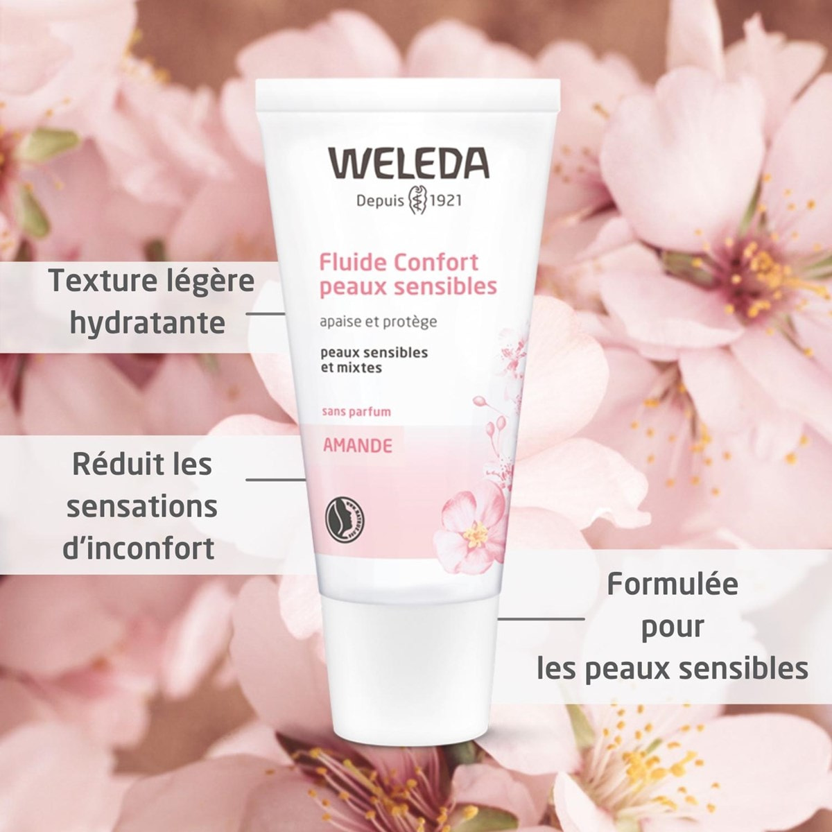 WELEDA - Fluide hydra-apaisant Sensitive - 30 ml
