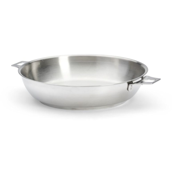 Poêle DE BUYER Twisty tout inox 28cm