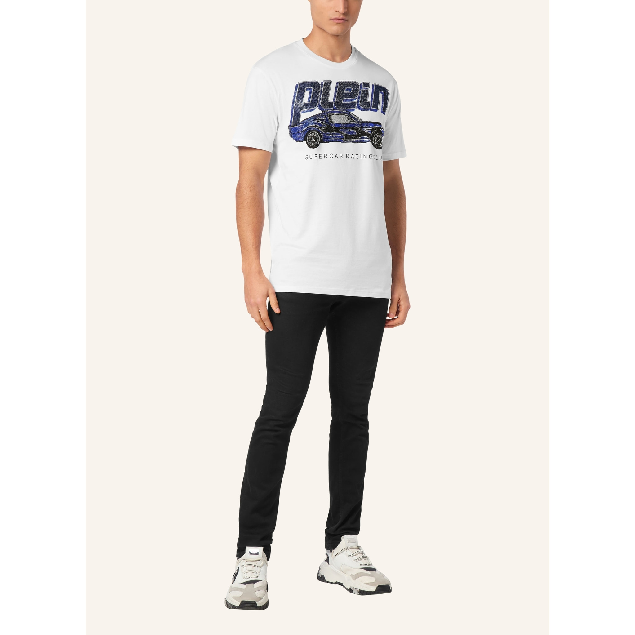 PHILIPP PLEIN T-shirt girocollo RACING