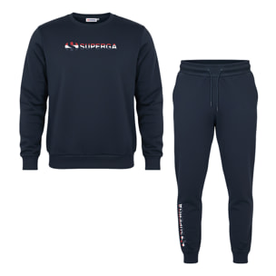 Tuta Uomo SUPERGA Cotone Felpato Girogola