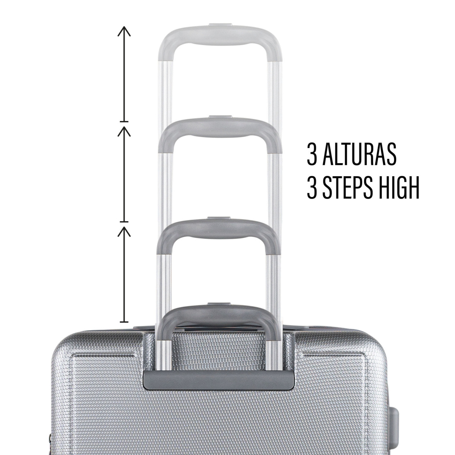 Juego De Maletas Pc Dkny Dkny-3103 Simply Put Plata