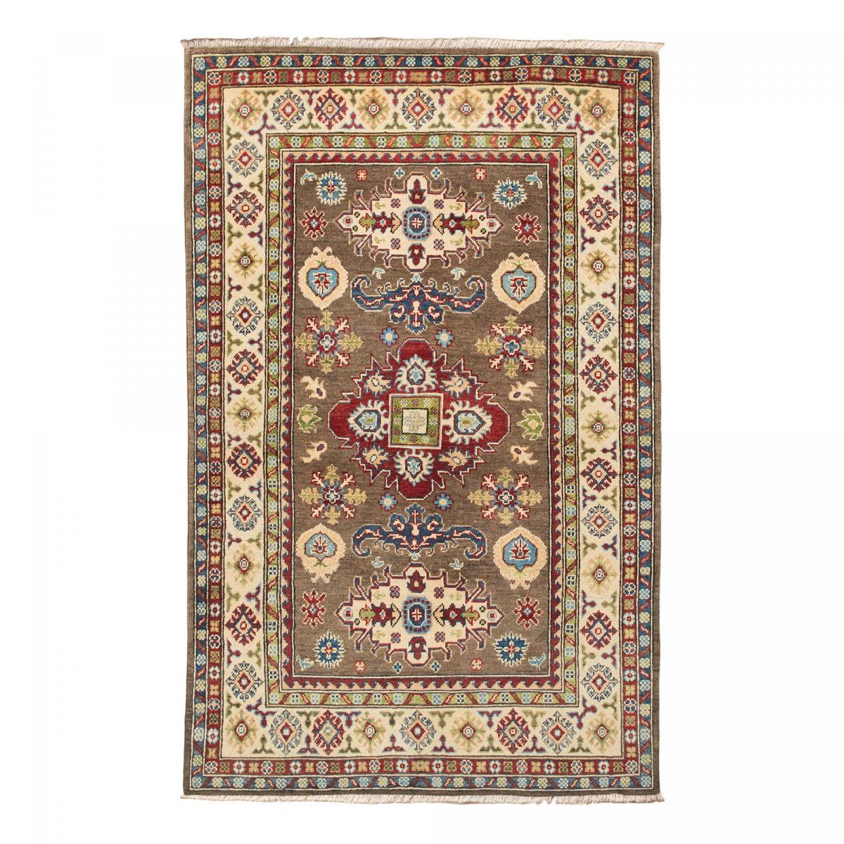 Tapis salon géométrique, noué main en laine, IROSERE