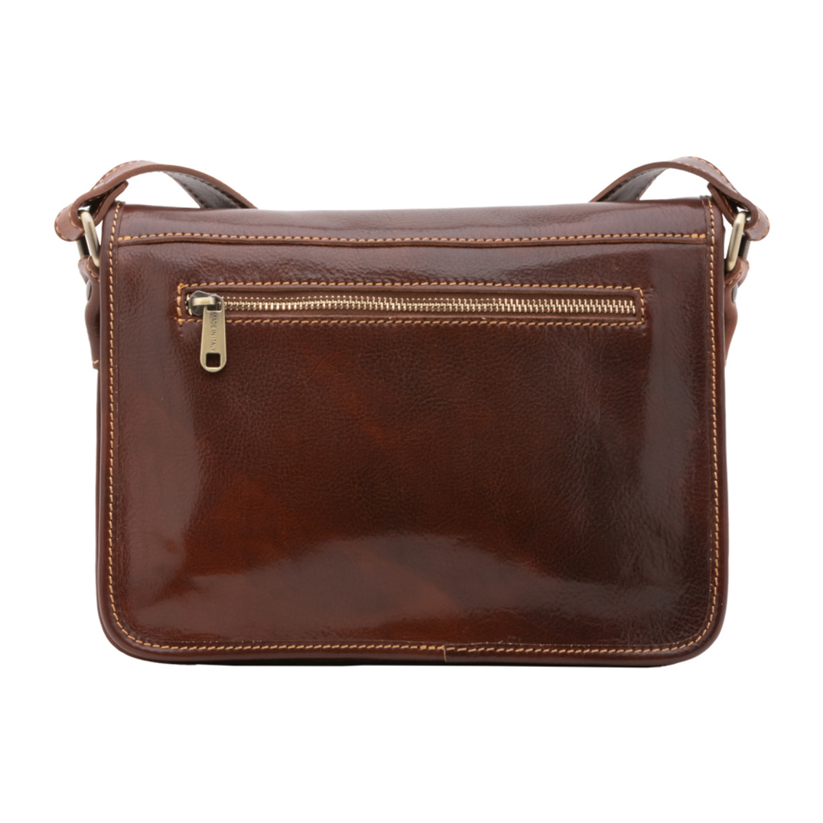 Borsa a tracolla  da donna In Vera pelle Made in Italy 27,5x22x12 cm