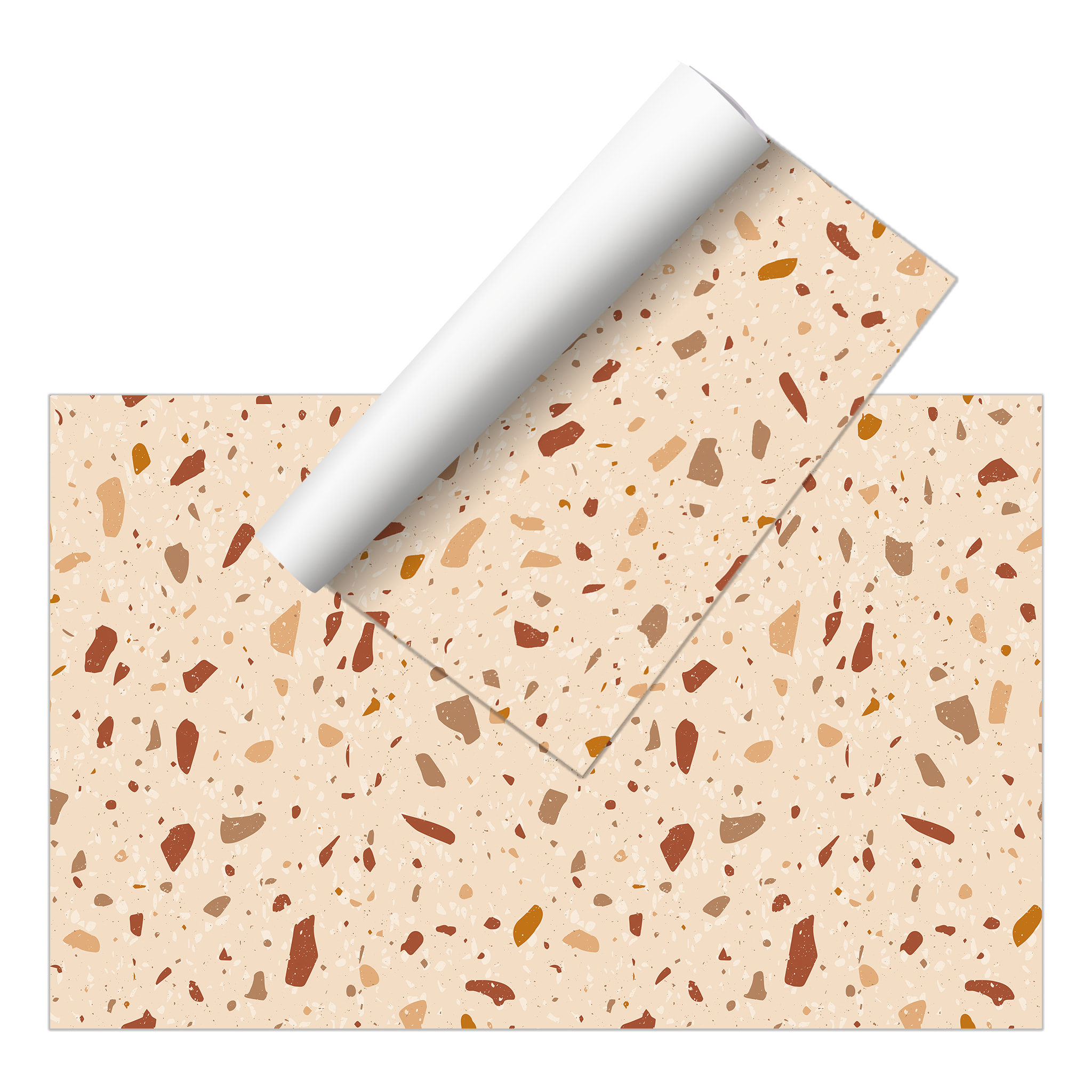 Alfombra de vinilo CERAMIKO, Terrazzo Helena 200x266 cm