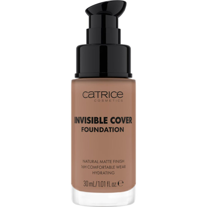 Invisible Cover Foundation - Fond de Teint Couvrant Invisible Fini Mat 30ml